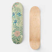 Skateboard Le célèbre motif Larkspur de William Morris (Recto)