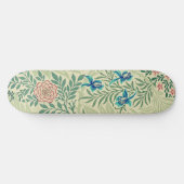 Skateboard Le célèbre motif Larkspur de William Morris (Horz)