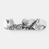 Skateboard Le chapelier fou (Horz)