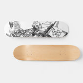 Skateboard Le chapelier fou (Horz)