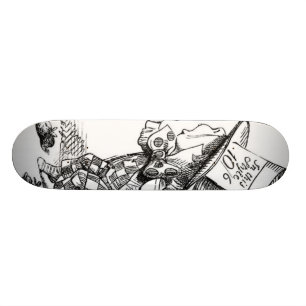 Skateboard Le chapelier fou