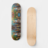 Skateboard Le Chat Artistique (Recto)