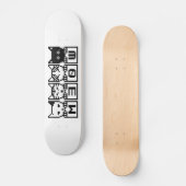 SKATEBOARD LE CHATS M30W 8 BITS (Recto)