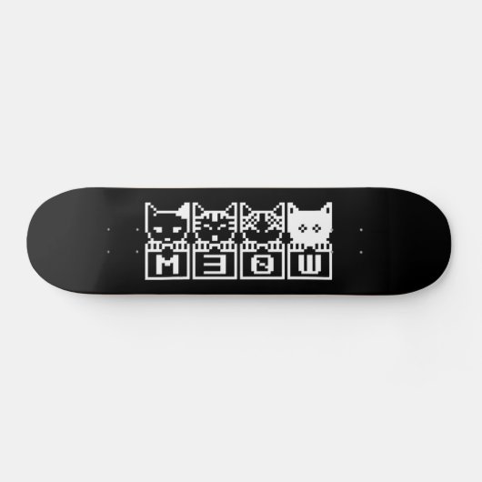 SKATEBOARD LE CHATS M30W 8 BITS (Horz)