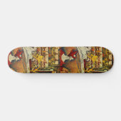 Skateboard Le cirque de Georges Seurat (1891) (Horz)