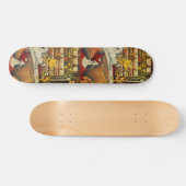 Skateboard Le cirque de Georges Seurat (1891) (Horz)
