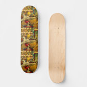 Skateboard Le cirque de Georges Seurat (1891) (Recto)