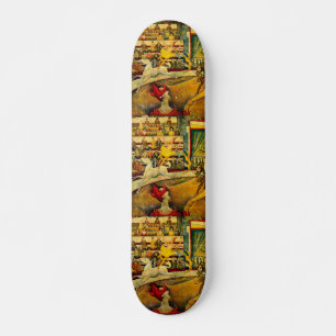 Skateboard Le cirque de Georges Seurat (1891)