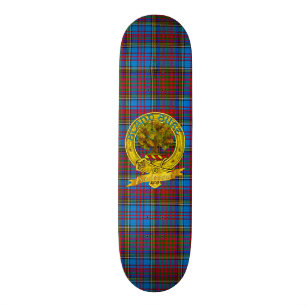 Skateboard Le clan d'Anderson font de la planche à roulettes
