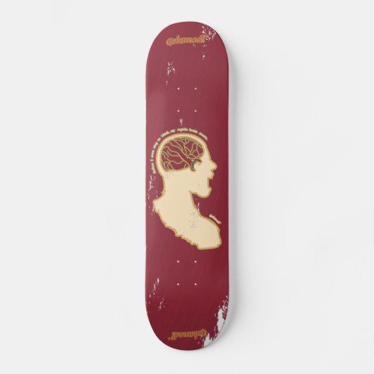 Skateboard Le combat ou la fuite (Recto)