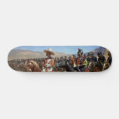 Skateboard Le commandant mexicain de Frederic Remington (Horz)