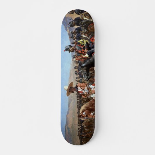 Skateboard Le commandant mexicain de Frederic Remington (Devant)