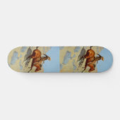 Skateboard Le Cowboy de Frederic Remington (1902) (Horz)