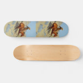 Skateboard Le Cowboy de Frederic Remington (1902) (Horz)