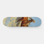 Skateboard Le cowboy de Frederic Remington (1902) (Horz)