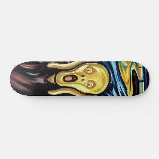 Skateboard Le cri (Horz)