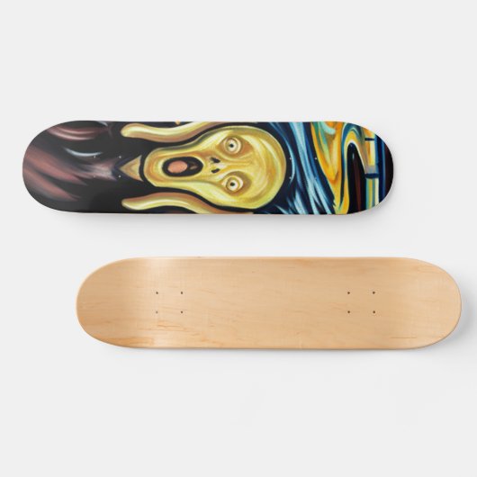 Skateboard Le cri (Horz)