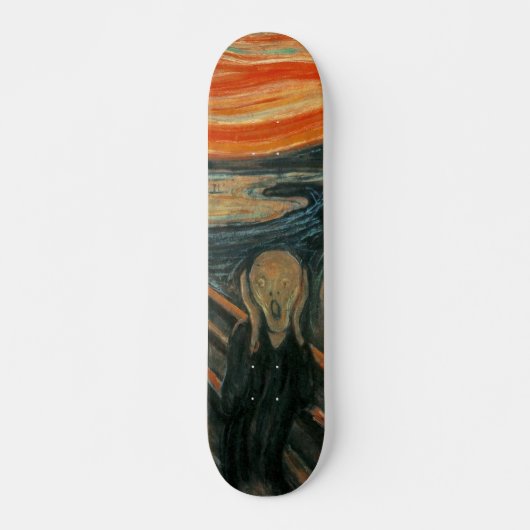 Skateboard Le Cri d'Edvard Munch (Devant)