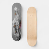 Skateboard Le crocodile souriant et les mouches (Recto)