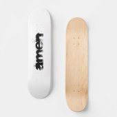 Skateboard Le dernier mot (Recto)