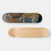 Skateboard Le destin des tigres des étoiles (Horz)