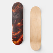 Skateboard Le diable en feu (Recto)