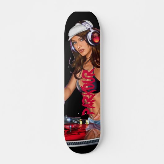 SKATEBOARD LE DJ, PARKOUR (Devant)