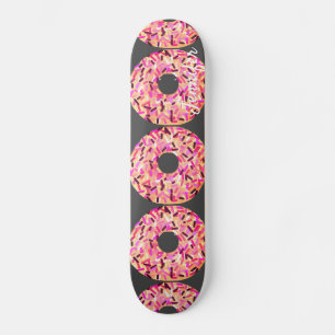 Skateboard Le Donut rose asperge les filles sur mesure