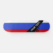 Skateboard Le drapeau du Russe (Horz)