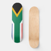 Skateboard Le drapeau officiel de la république sud-africaine (Recto)