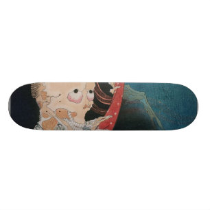 Skateboard Le fantôme de Kohada Koheiji par Katsushika Hokus