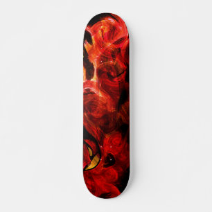 Skateboard Le feu de forêt