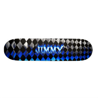 Skateboard Le feu de planche à roulettes de Jimmy et