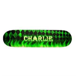 Skateboard Le feu de vert de planche à roulettes de Charlie