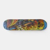 Skateboard Le feu du dieu de Tiki (Horz)