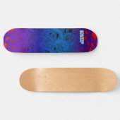 Skateboard Le feu serpentin par Hannah Stouffer (Horz)