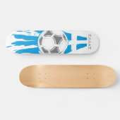 Skateboard Le football de la Grèce (Horz)