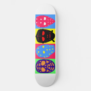 Skateboard Le gardien de but vintage d'hockey masque la