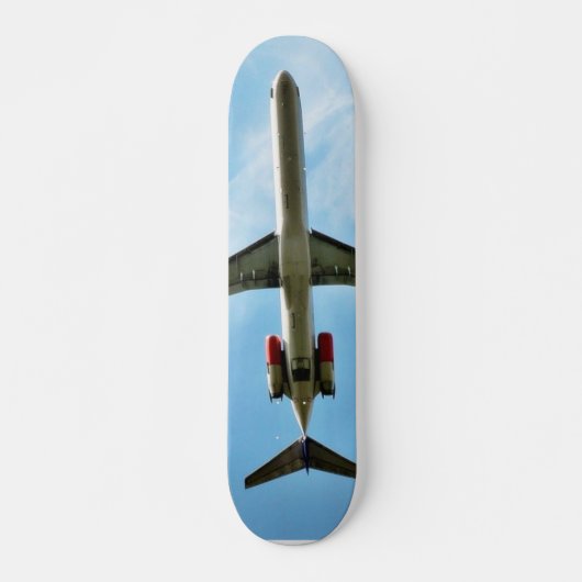 Skateboard Le grand avion décollent (Devant)
