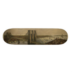 Skateboard Le grand pont suspendu de l'East River