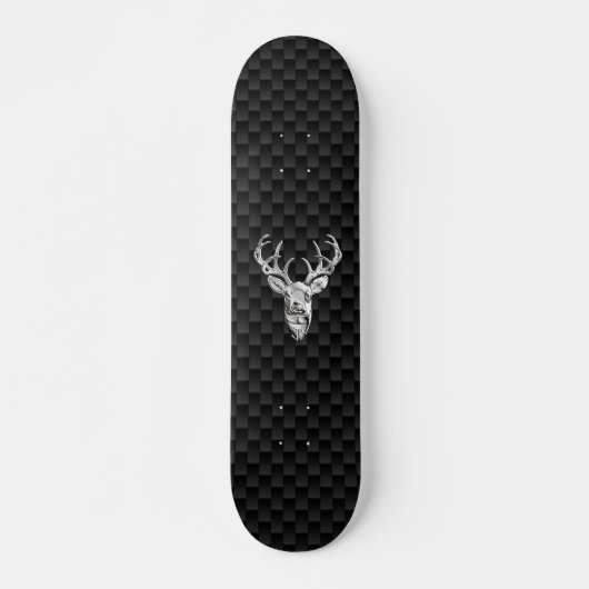 Skateboard Le Head on Carbon Fiber (Devant)