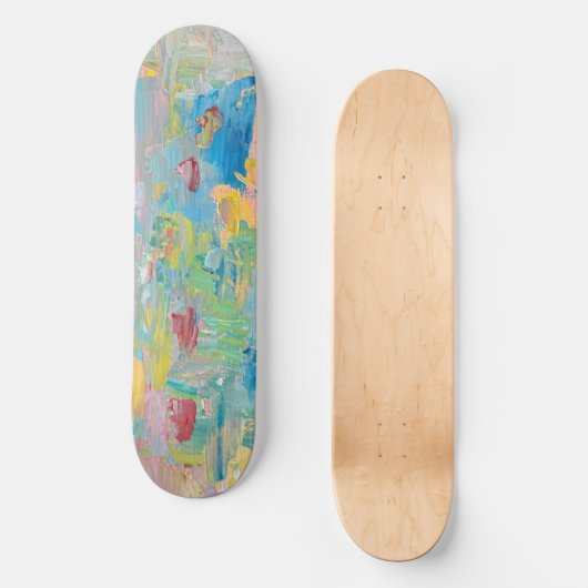 Skateboard Le Jardin de Délice (Recto)