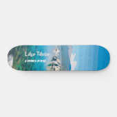 Skateboard Le lac Tahoe Un parfum de bling California (Horz)