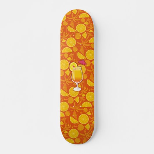 Skateboard Le lever du soleil de Tequila (Devant)