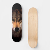 Skateboard Le loup fantôme (Recto)
