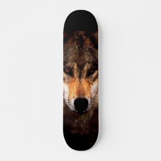 Skateboard Le loup fantôme (Devant)