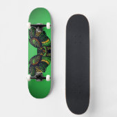 Skateboard Le majestic Emerald Owl (Recto)