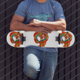 Skateboard Le masculinités de SlipperyJoe frappant moderne th