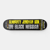 Skateboard LE MESSIE NOIR JMT Skateboard, Deck 7¾" (Horz)