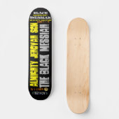 Skateboard LE MESSIE NOIR JMT Skateboard, Deck 7¾" (Recto)